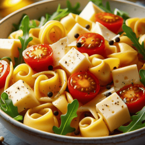 Tortellini Salat mit Gouda