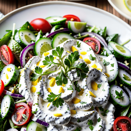 Koriander Griechischer Salat