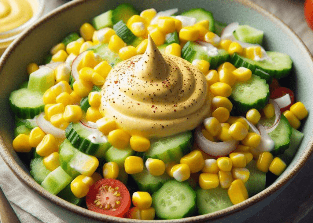 Salat mit Curry