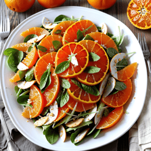 Salat mit Mandarinen