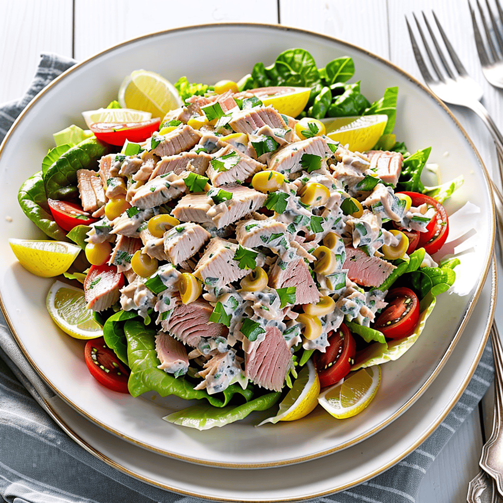 Thunfisch Salat mit Mayo