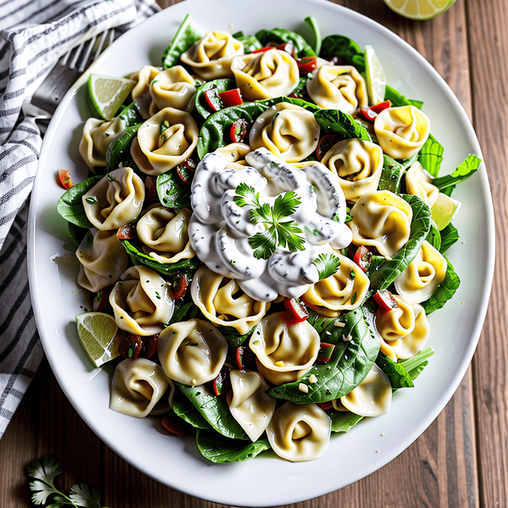 Tortellini Salat mit Mayo