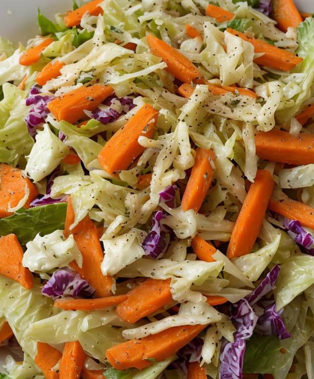 Weißkohl Möhren Rotkohl Salat​